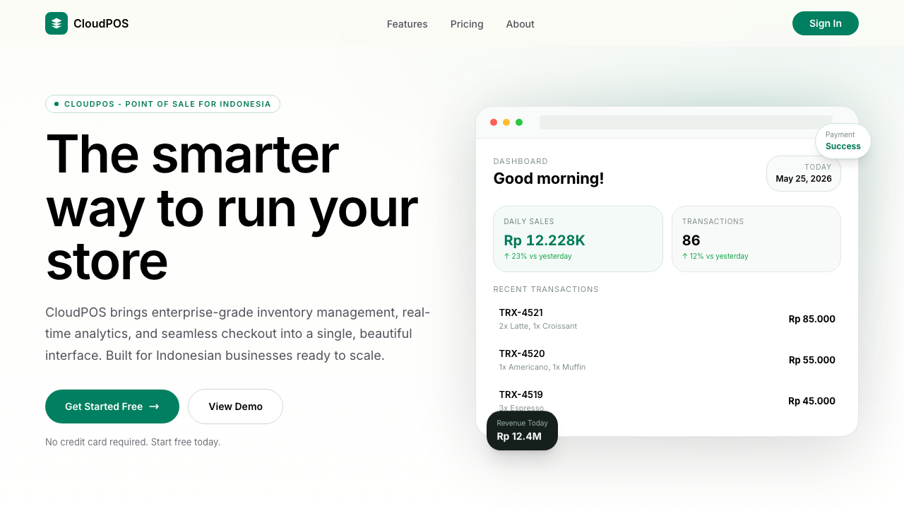 Cloudpos preview